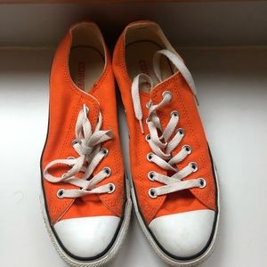 Orange Converse